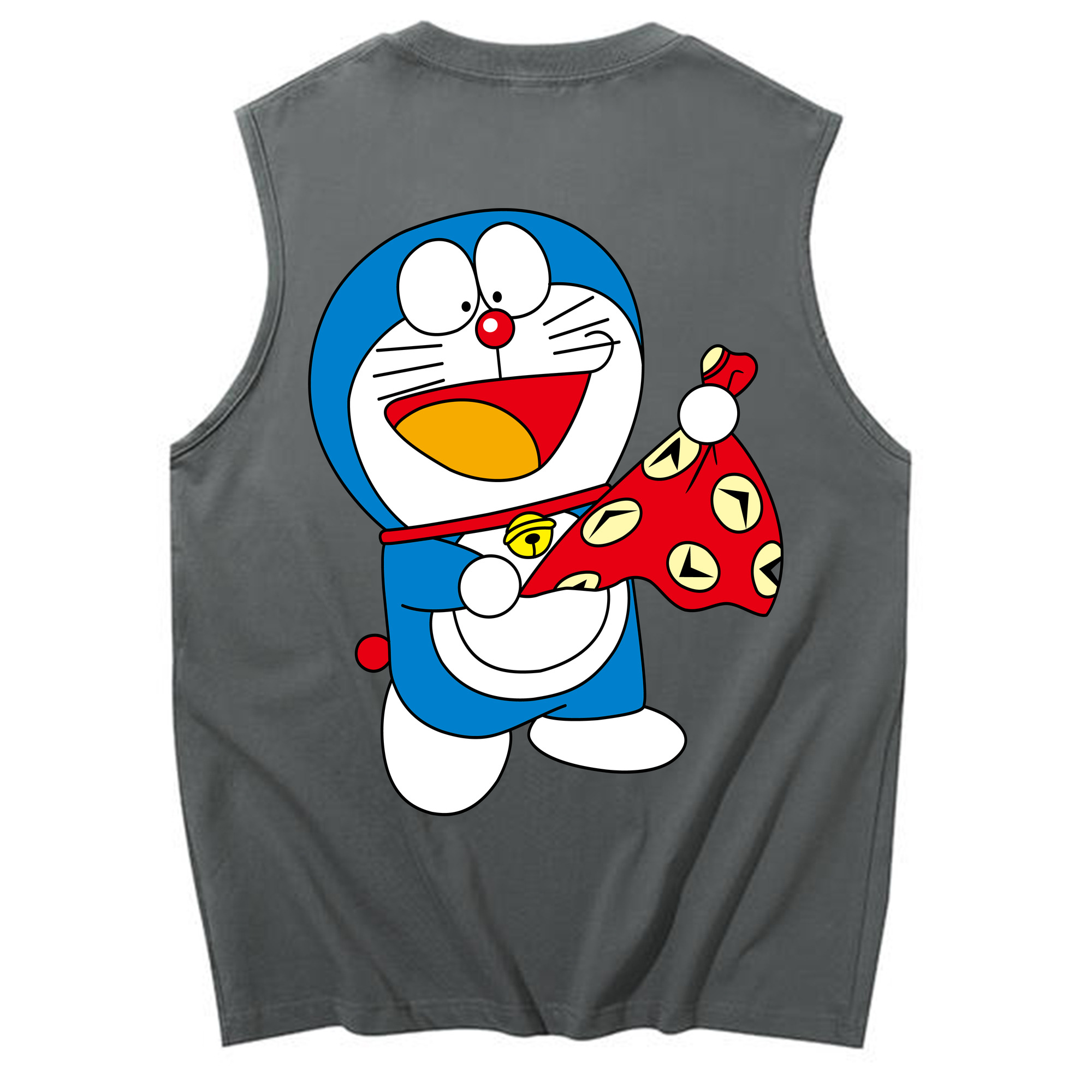 （画像用） ドラえもん Doraemon コットン100％タンクトップ（背面プリント）